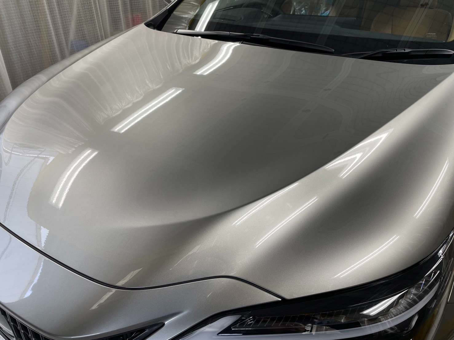 レクサスガラスコーティング施工